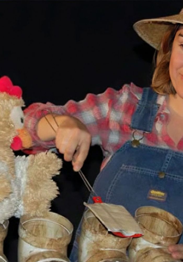 Mara, la gallina de los huevos sonoros